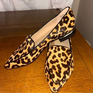 Franco Sarto Animal Print Loafers